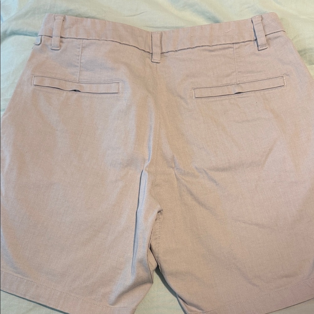 Lululemon Athletica Beige Men's Flat Front Shorts - Picture 3 of 6
